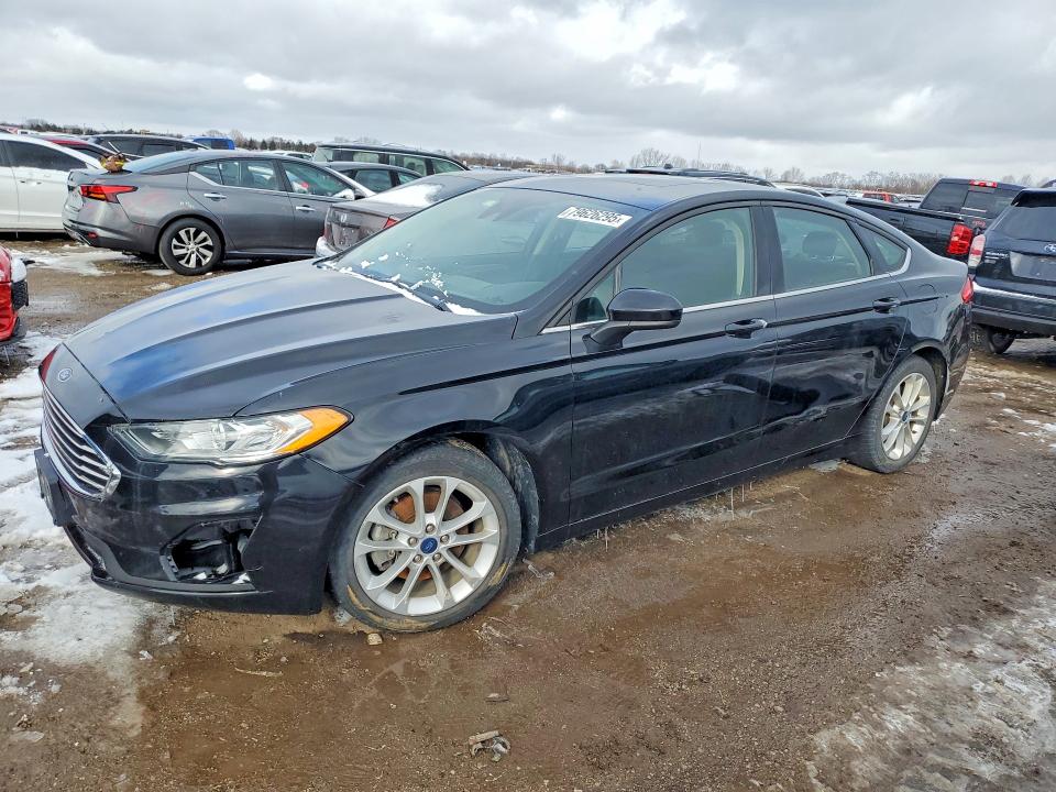 2019 FORD FUSION — VIN 3FA6P0HD6KR195074