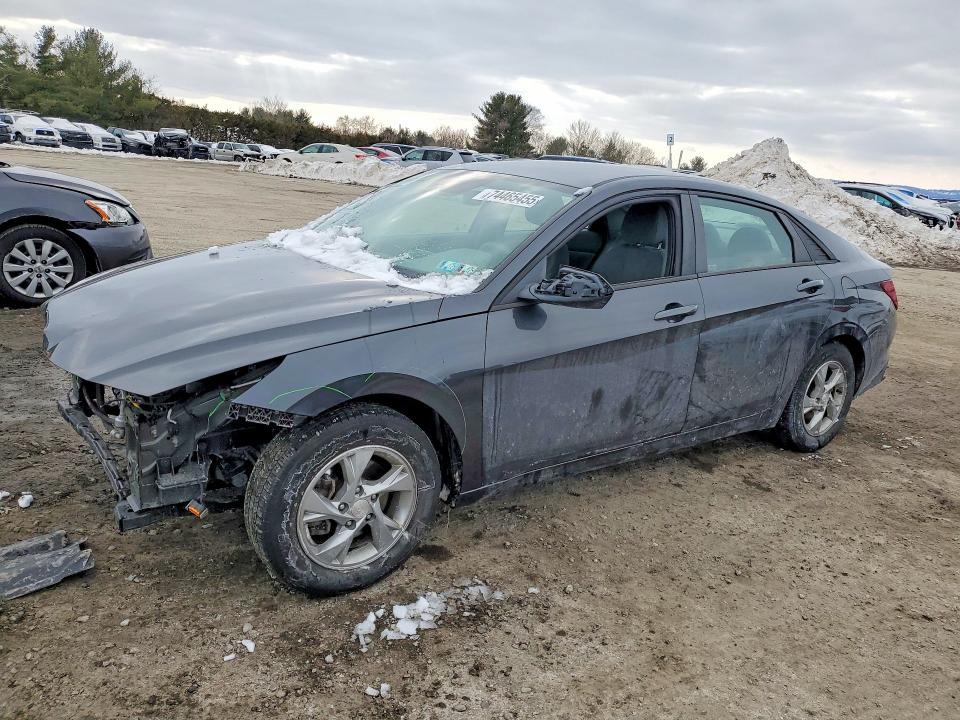 2021 HYUNDAI ELANTRA — VIN 5NPLL4AG8MH039029