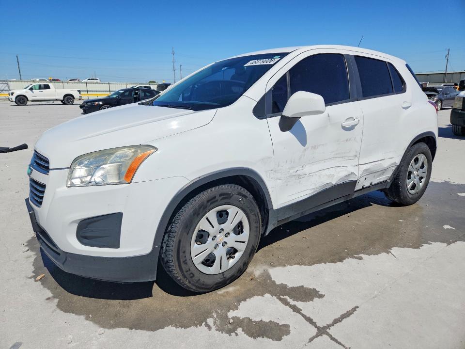 2016 CHEVROLET TRAX — VIN KL7CJKSB4GB574360