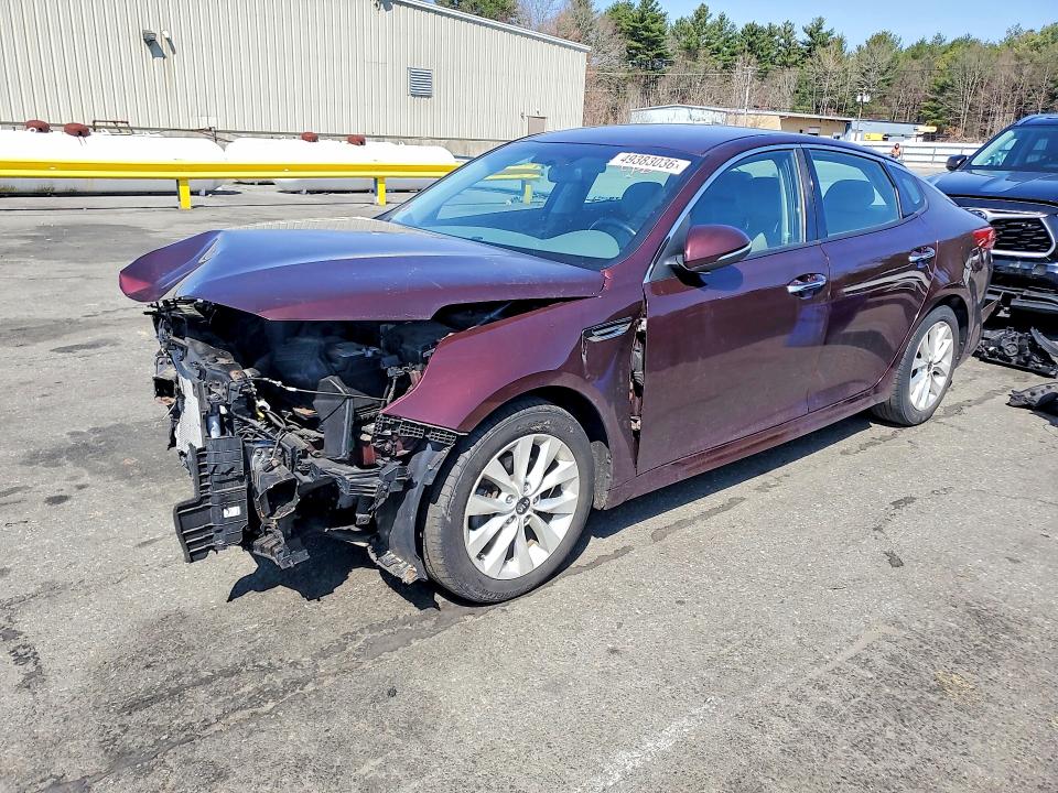 2016 KIA OPTIMA — VIN 5XXGU4L35GG039661