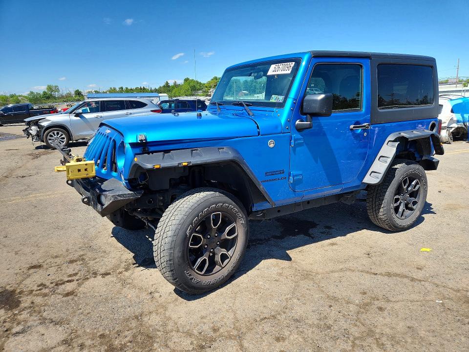 2016 JEEP WRANGLER — VIN 1C4AJWAG6GL105473
