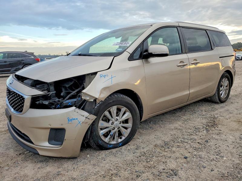 2016 KIA SEDONA — VIN KNDMB5C17G6215959