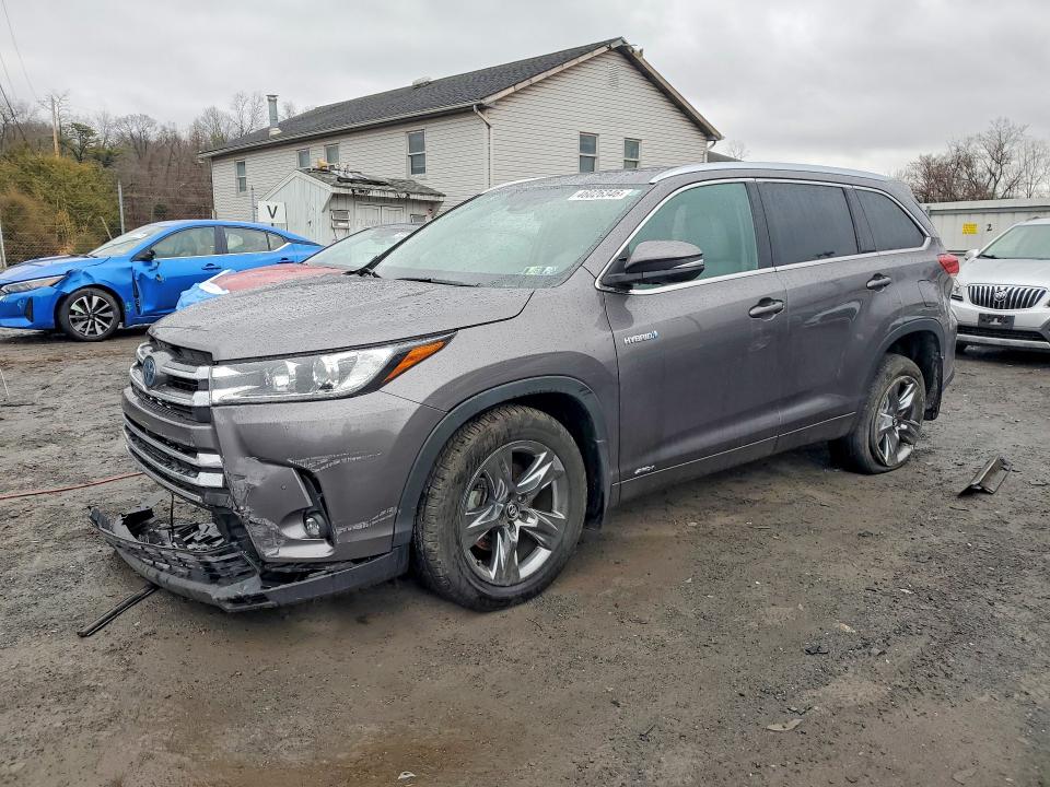 2019 TOYOTA HIGHLANDER HYBRID — VIN 5TDDGRFH8KS070909