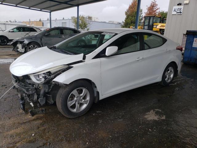 2015 HYUNDAI ELANTRA — VIN 5NPDH4AE5FH597475