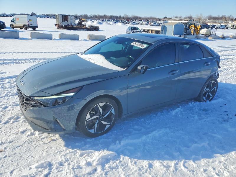 2022 HYUNDAI ELANTRA HYBRID — VIN KMHLN4AJ9NU022507