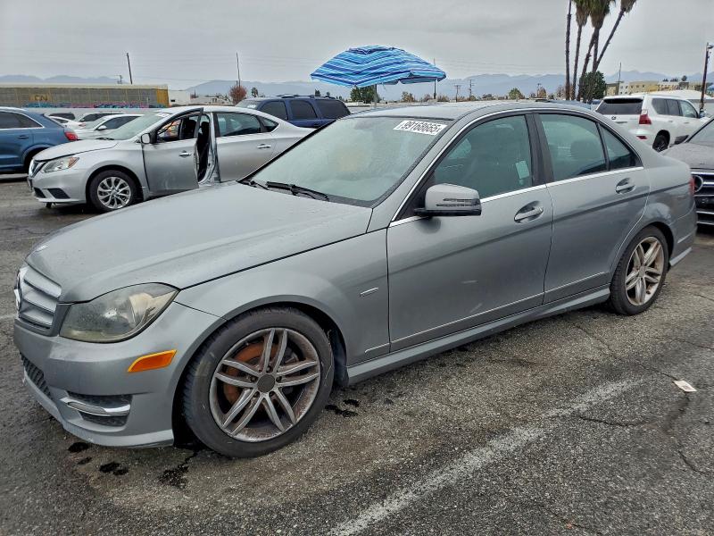 2012 MERCEDES-BENZ C 250 — VIN WDDGF4HB2CA723539