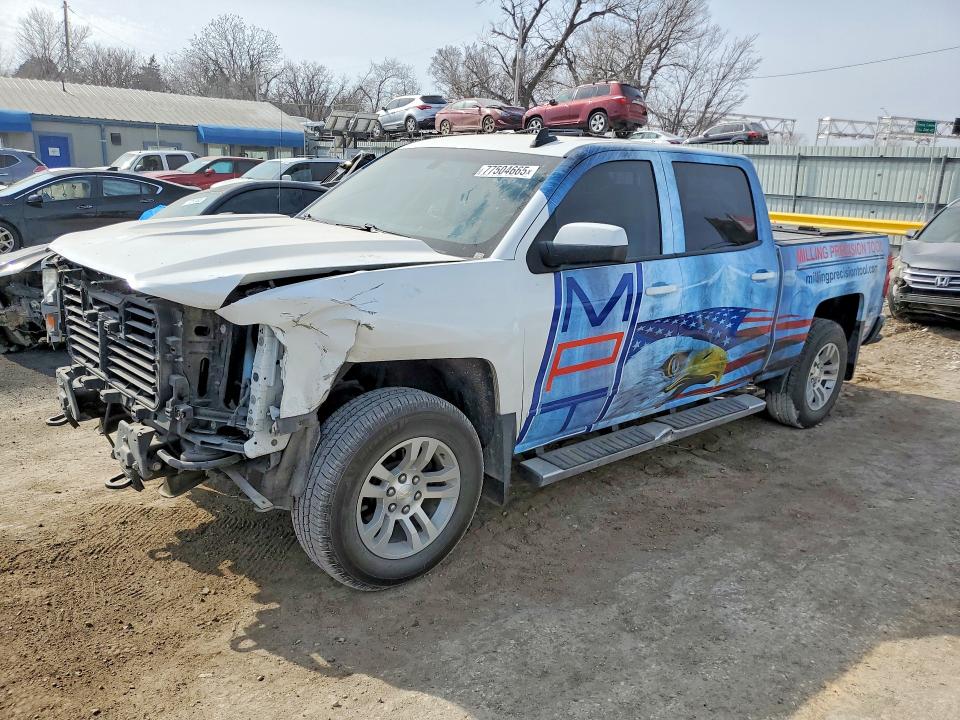 2018 CHEVROLET SILVERADO — VIN 3GCUKREC4JG550642