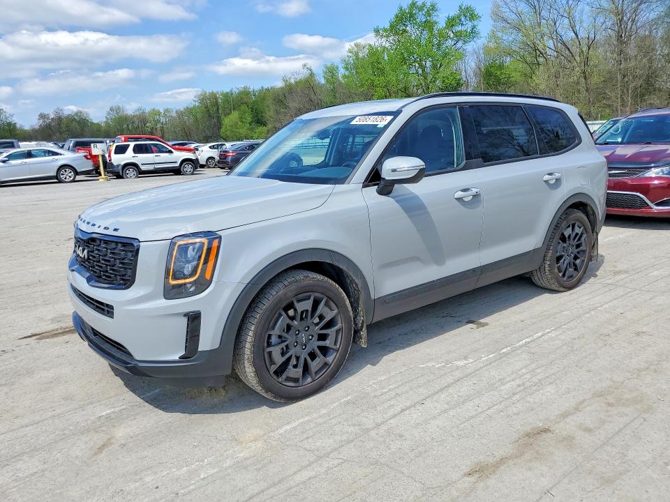 2022 KIA TELLURIDE — VIN 5XYP3DHC8NG247781