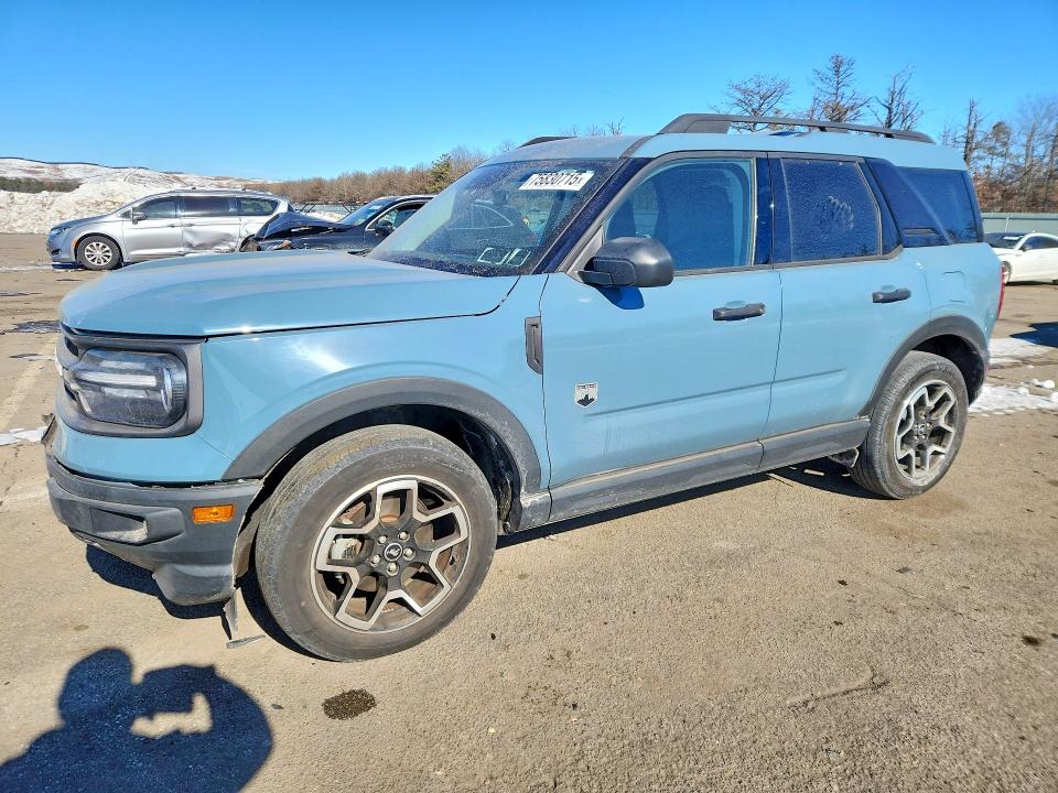 2021 FORD BRONCO SPO — VIN 3FMCR9B6XMRA12795