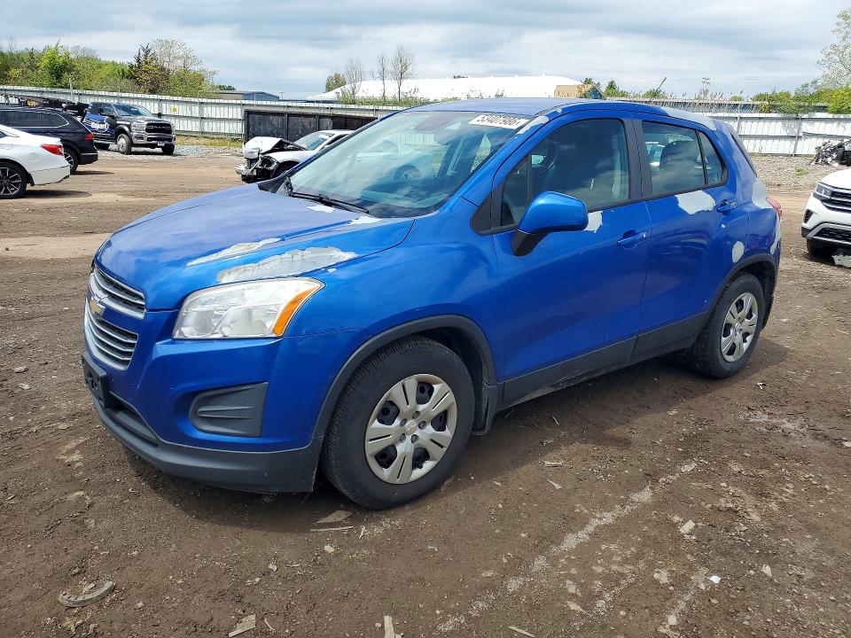 2016 CHEVROLET TRAX — VIN KL7CJKSB8GB548084