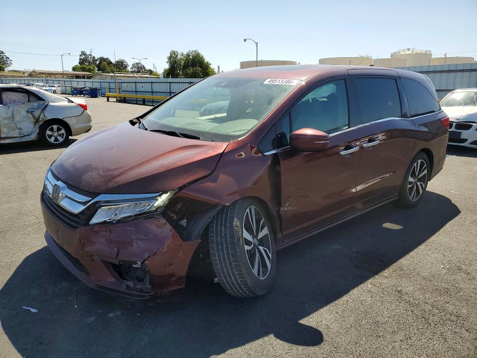 2019 HONDA ODYSSEY — VIN 5FNRL6H91KB022551