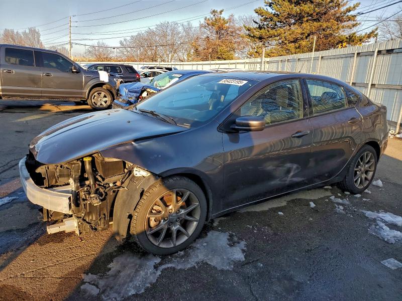 2015 DODGE DART SXT — VIN 1C3CDFBBXFD237815