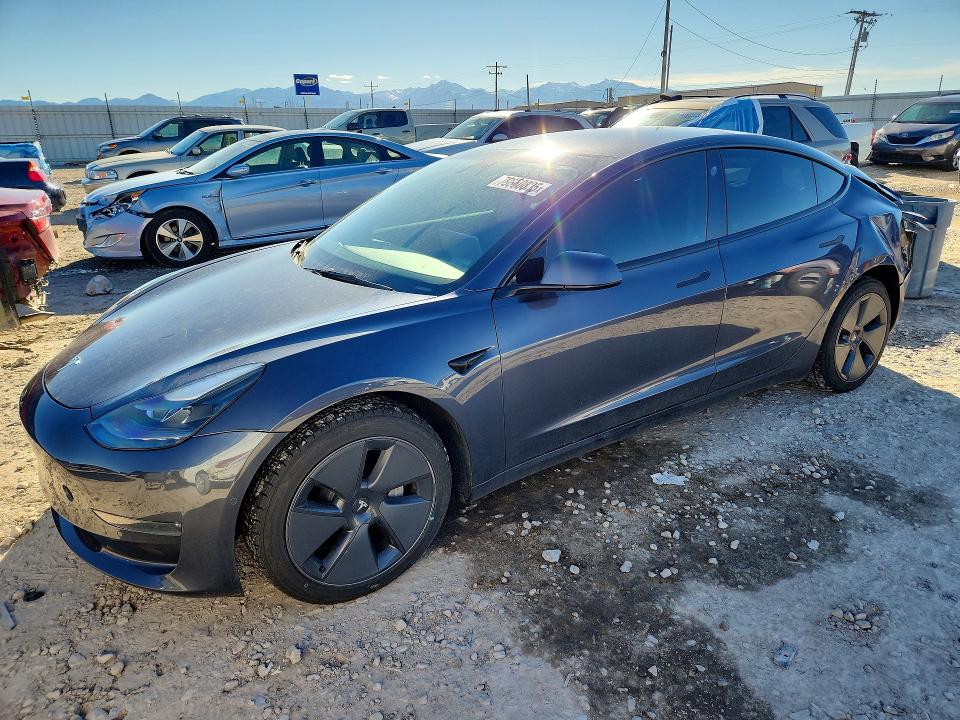 2022 TESLA MODEL 3 — VIN 5YJ3E1EB0NF122087