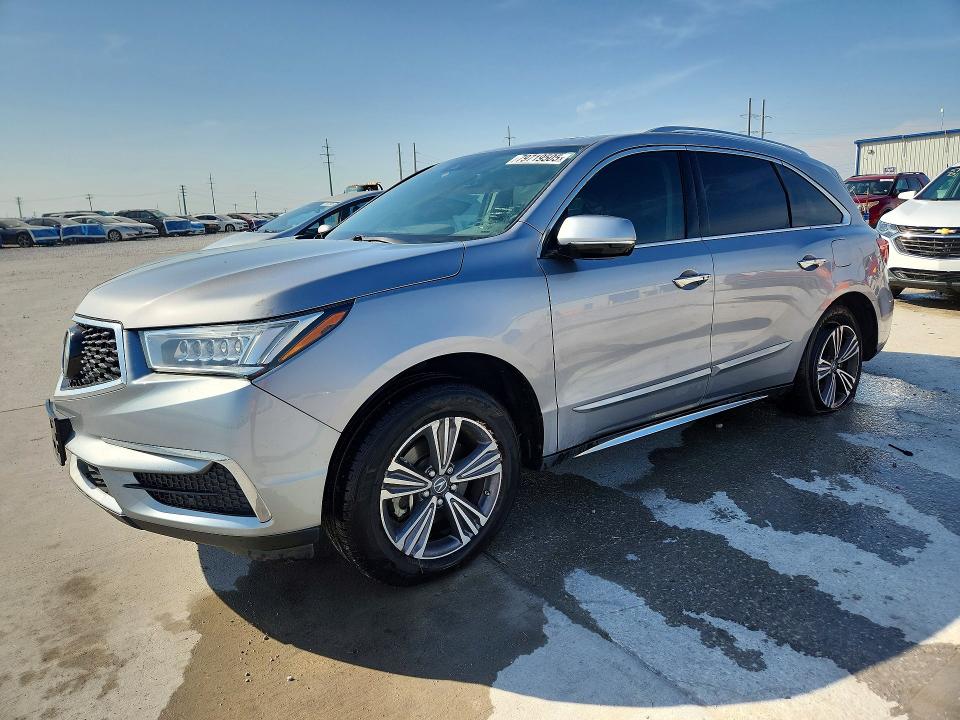 2017 ACURA MDX — VIN 5FRYD3H37HB009555