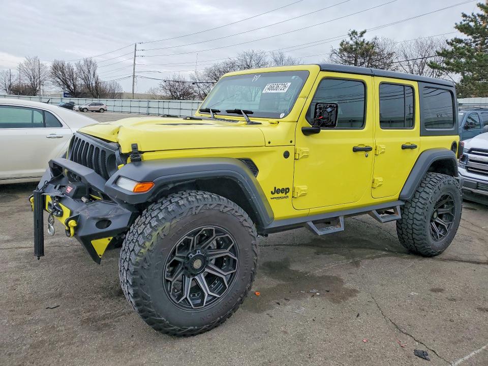 2022 JEEP WRANGLER UNLIMITED — VIN 1C4HJXDGXNW253394