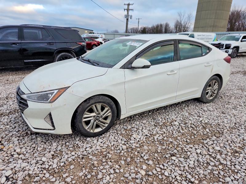 2019 HYUNDAI ELANTRA — VIN 5NPD84LF5KH408579