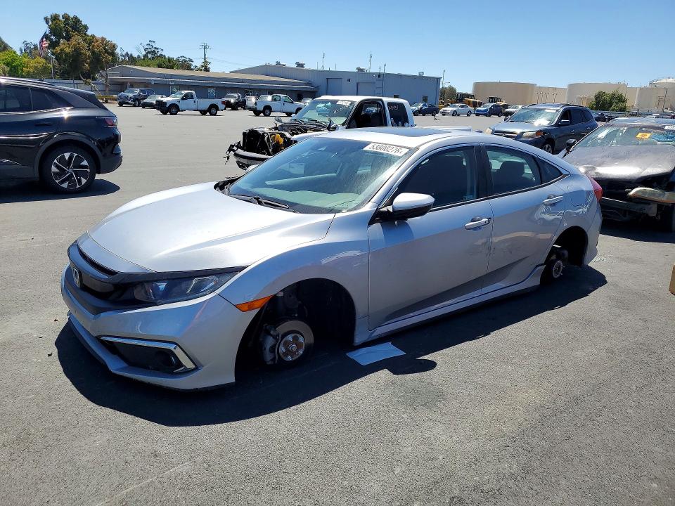 2020 HONDA CIVIC — VIN 19XFC1F34LE211156