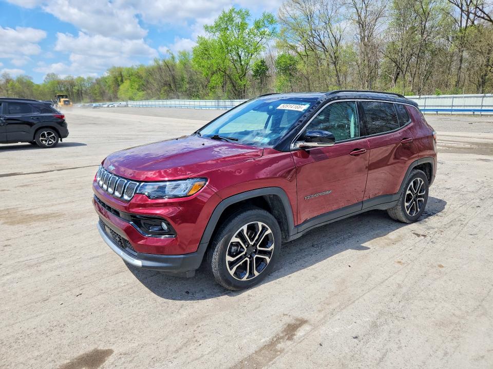 2022 JEEP COMPASS — VIN 3C4NJDCB0NT107504