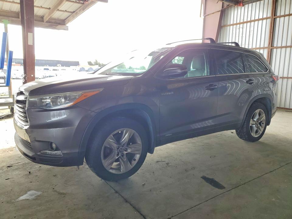 2016 TOYOTA HIGHLANDER — VIN 5TDDCRFH1GS014846