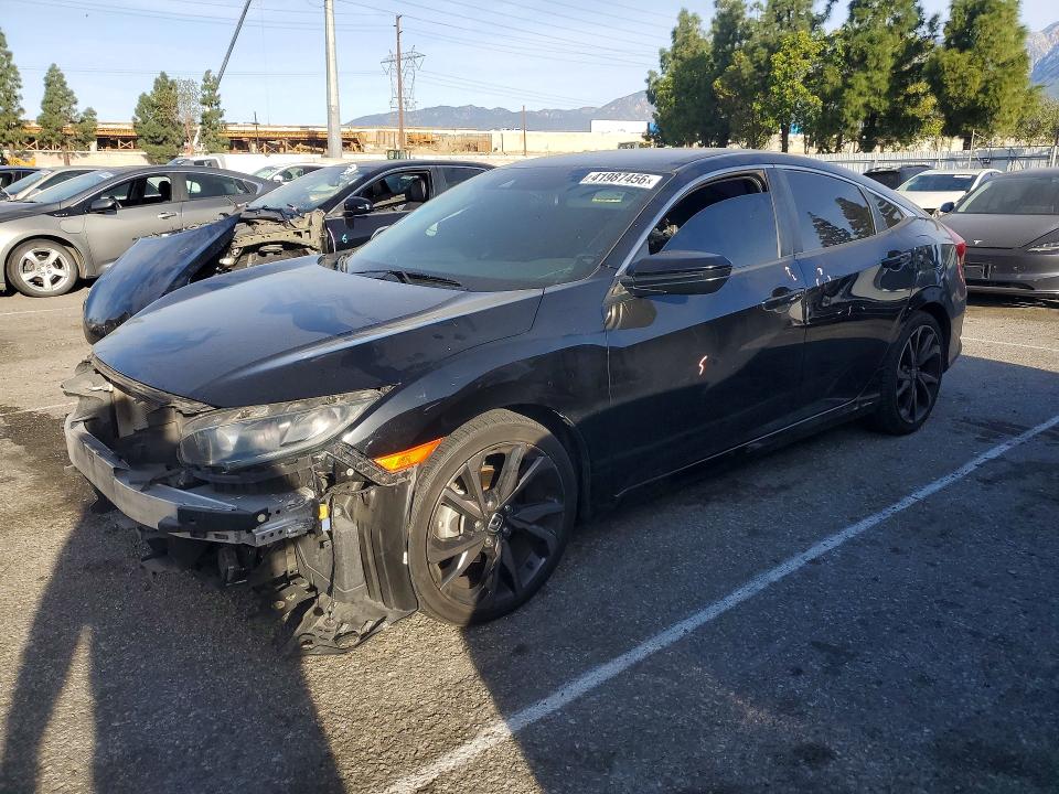 2019 HONDA CIVIC — VIN 2HGFC2F83KH570388