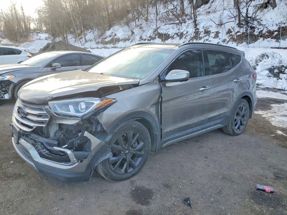 2017 HYUNDAI SANTA FE S — VIN 5XYZWDLA1HG493968