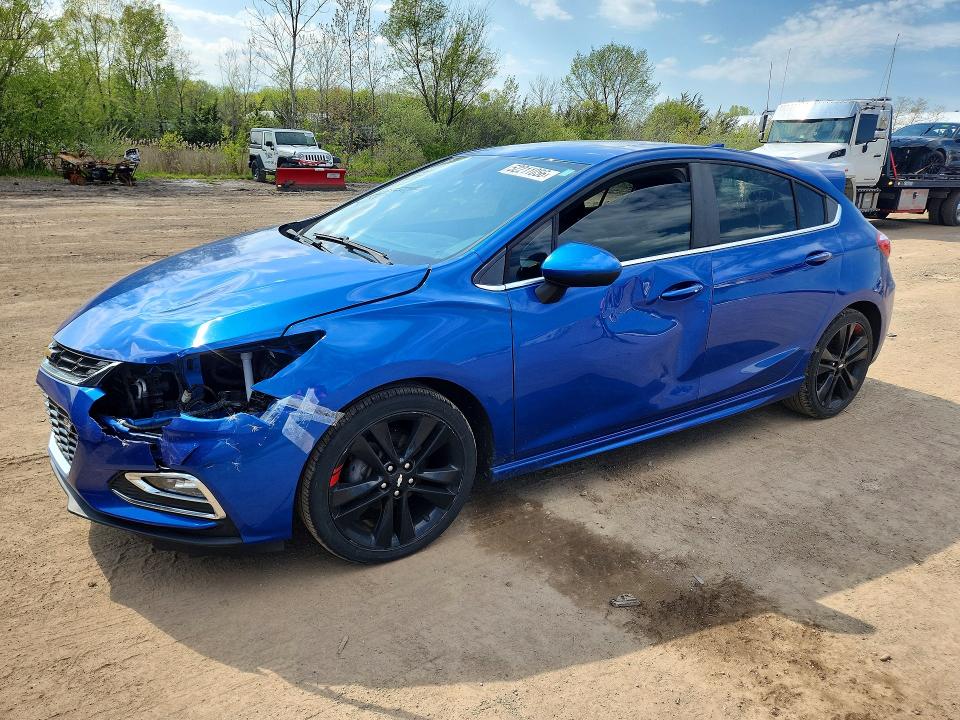 2017 CHEVROLET CRUZE — VIN 3G1BE6SM5HS550594