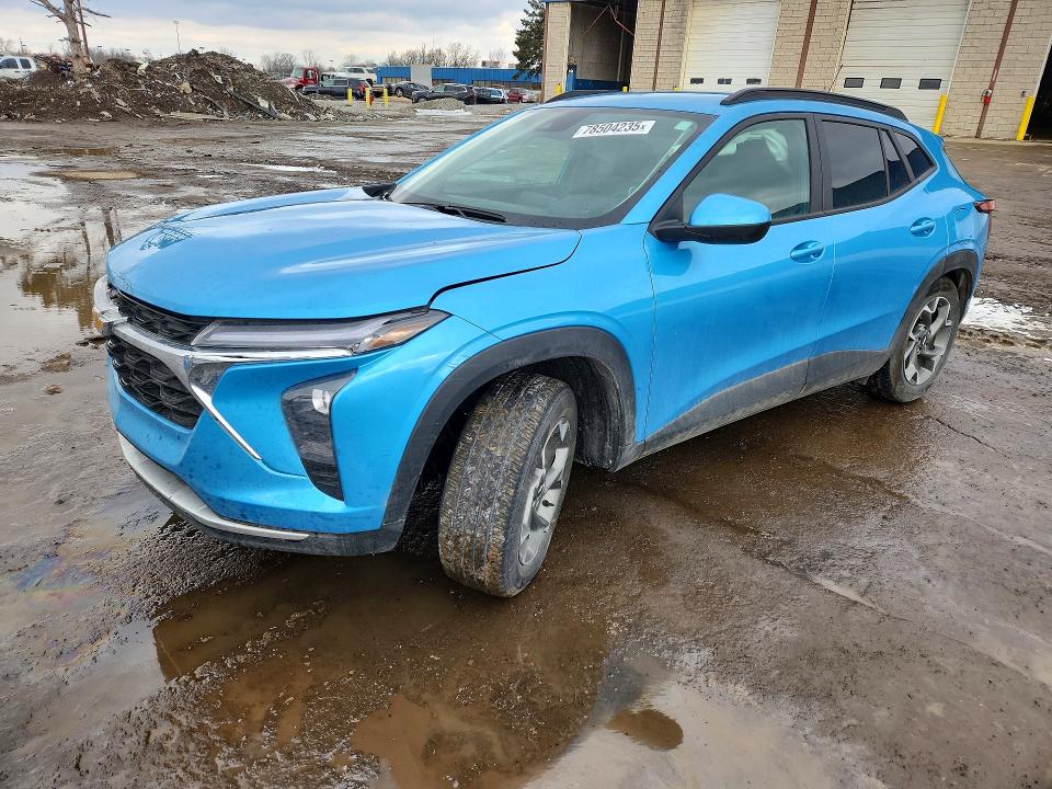 2025 CHEVROLET TRAX — VIN KL77LHEP3SC033373