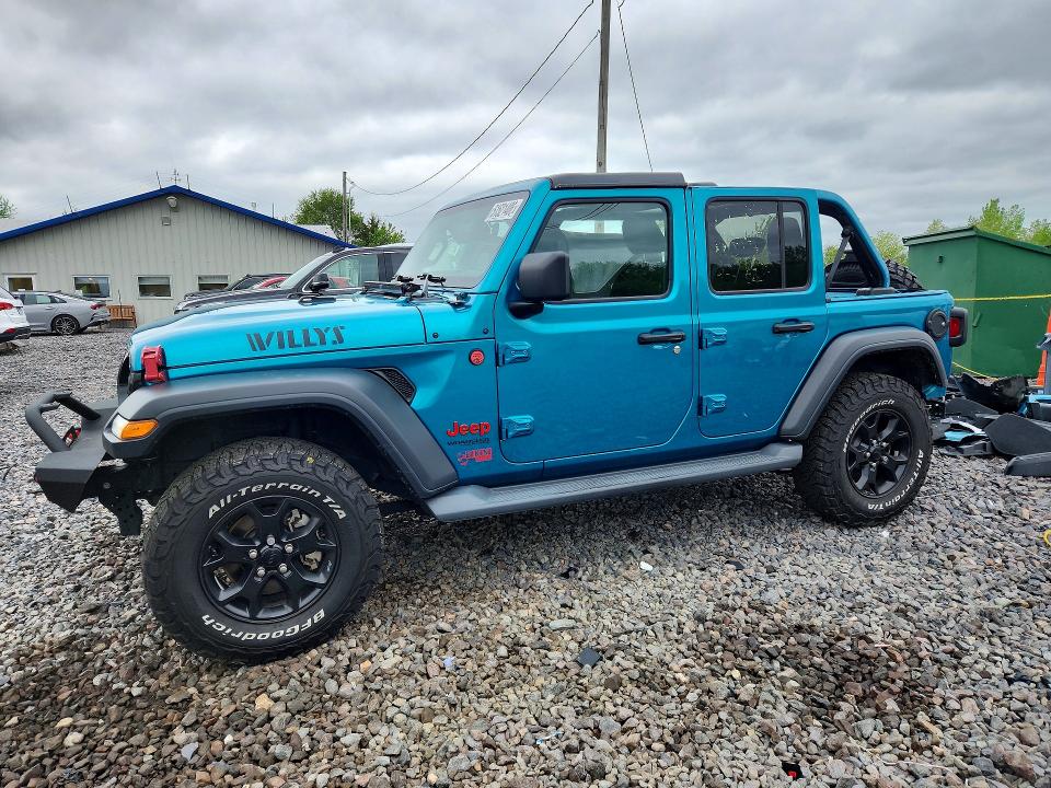 2020 JEEP WRANGLER UNLIMITED — VIN 1C4HJXDG3LW331950