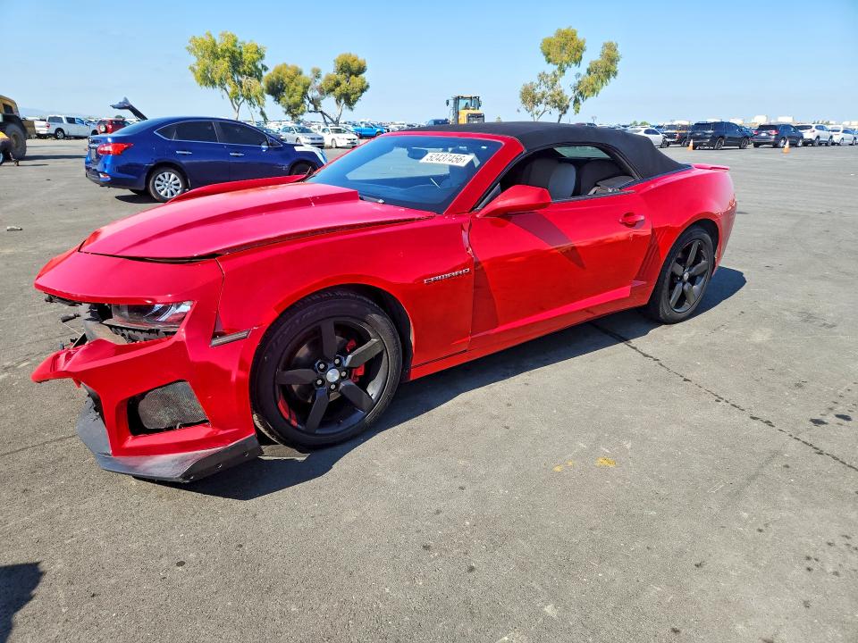 2015 CHEVROLET CAMARO — VIN 2G1FD3D30F9215535