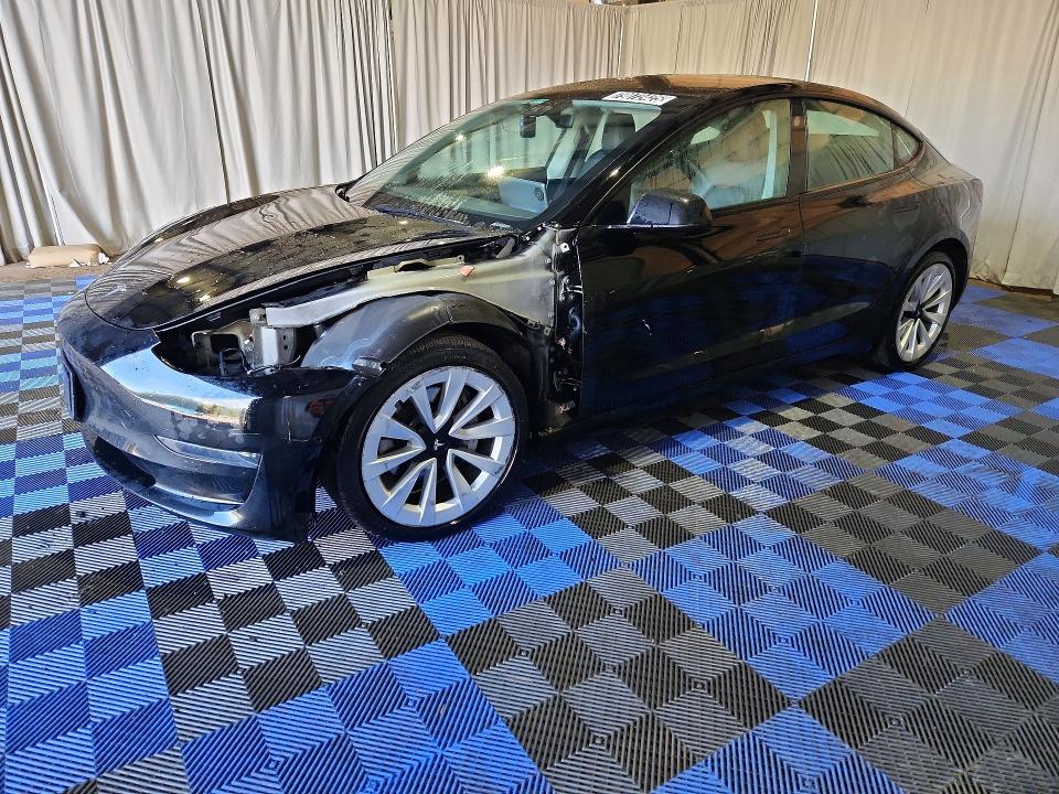2022 TESLA MODEL 3 — VIN 5YJ3E1EA3NF287039