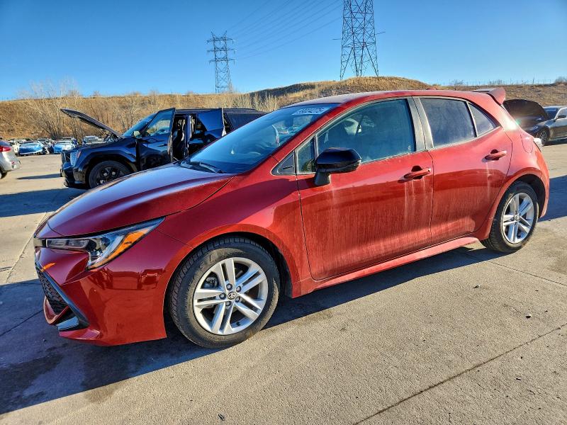 2019 TOYOTA COROLLA SE — VIN JTNK4RBE5K3053090