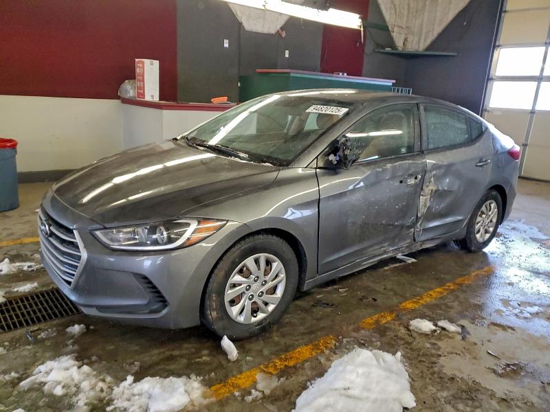 2017 HYUNDAI ELANTRA SE — VIN KMHD74LF7HU116008