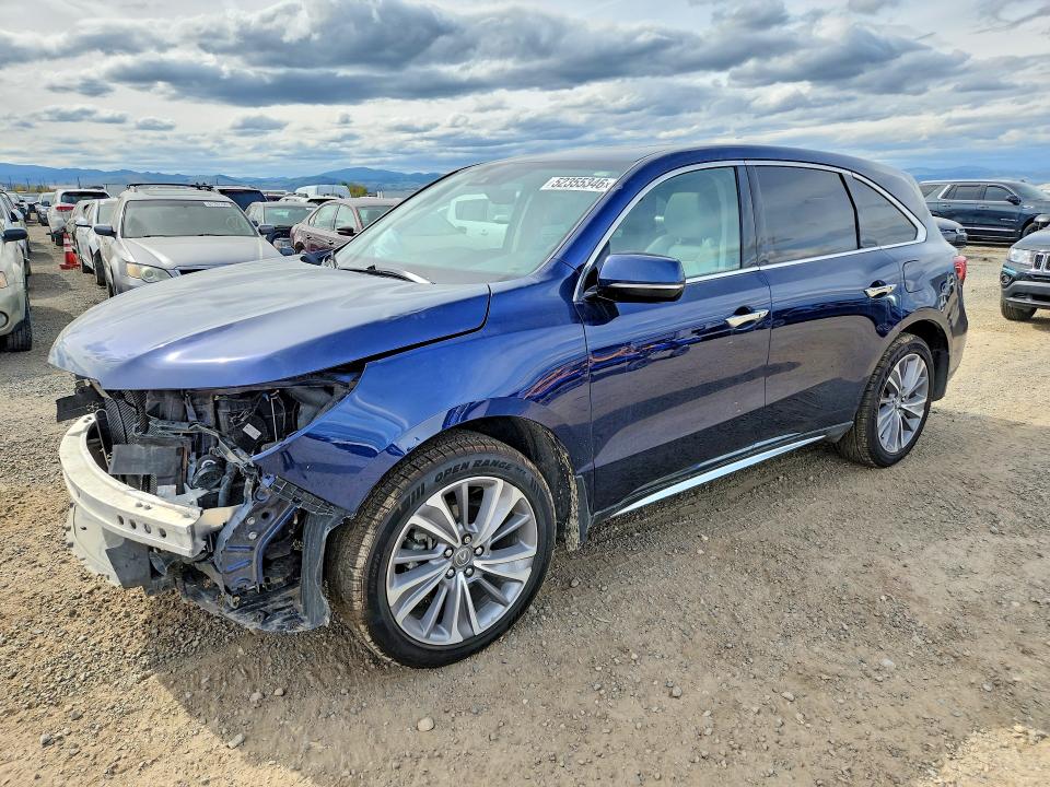 2018 ACURA MDX — VIN 5J8YD4H56JL015313