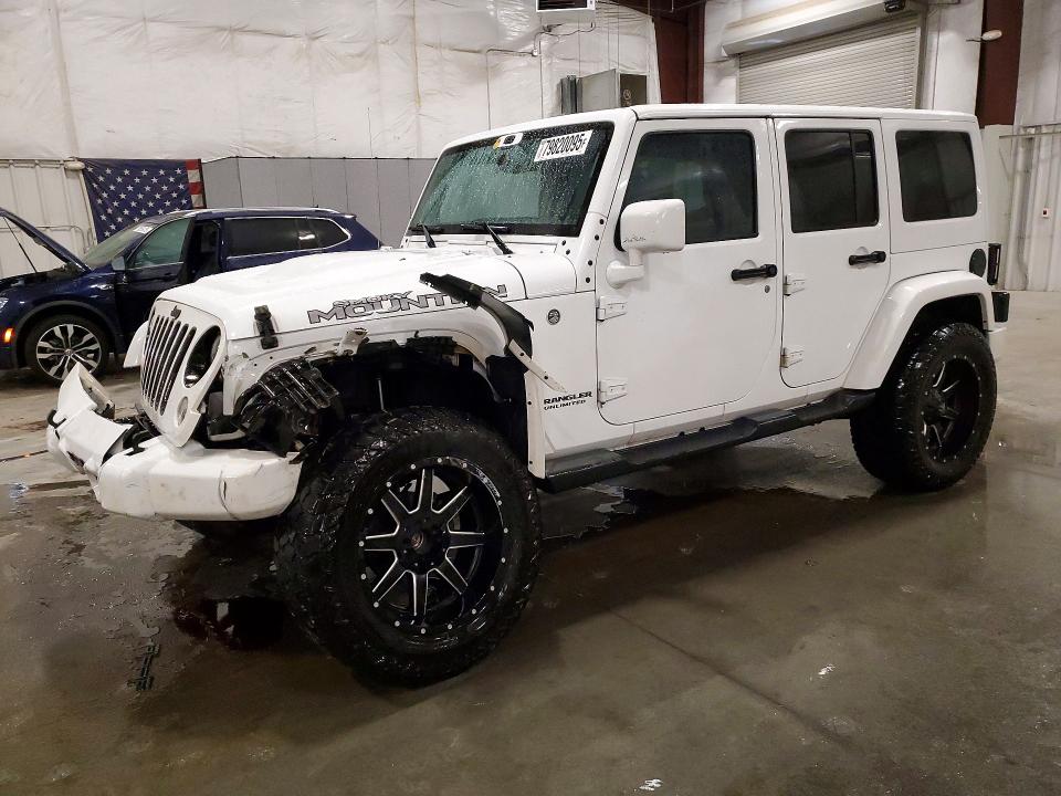 2017 JEEP WRANGLER UNLIMITED — VIN 1C4BJWEG2HL625458