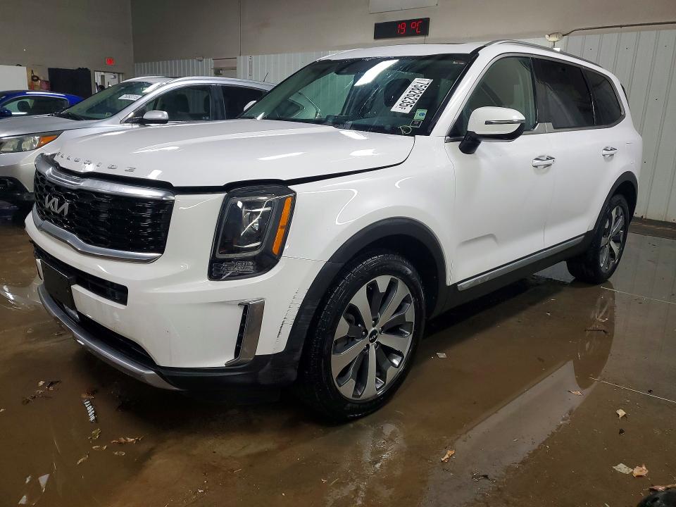 2022 KIA TELLURIDE — VIN 5XYP6DHC7NG265289