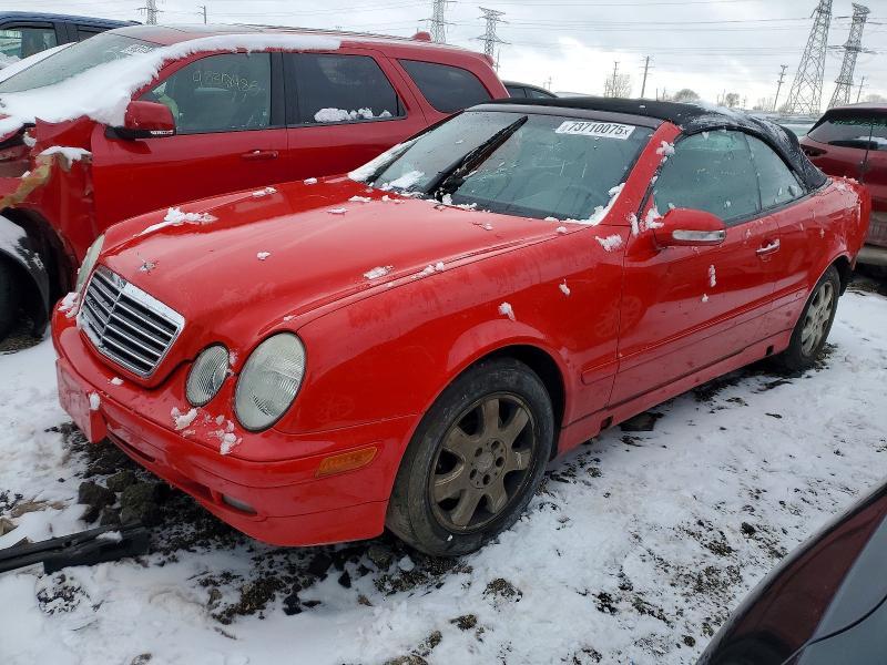 2000 MERCEDES-BENZ CLK 320 — VIN WDBLK65G2YT034501