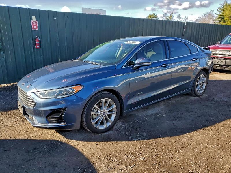 2019 FORD FUSION SEL — VIN 3FA6P0MU2KR137355