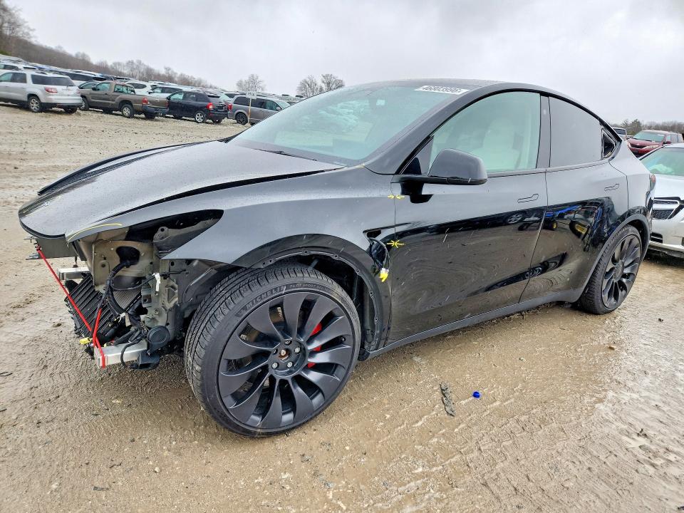 2022 TESLA MODEL Y — VIN 7SAYGDEF7NF463638