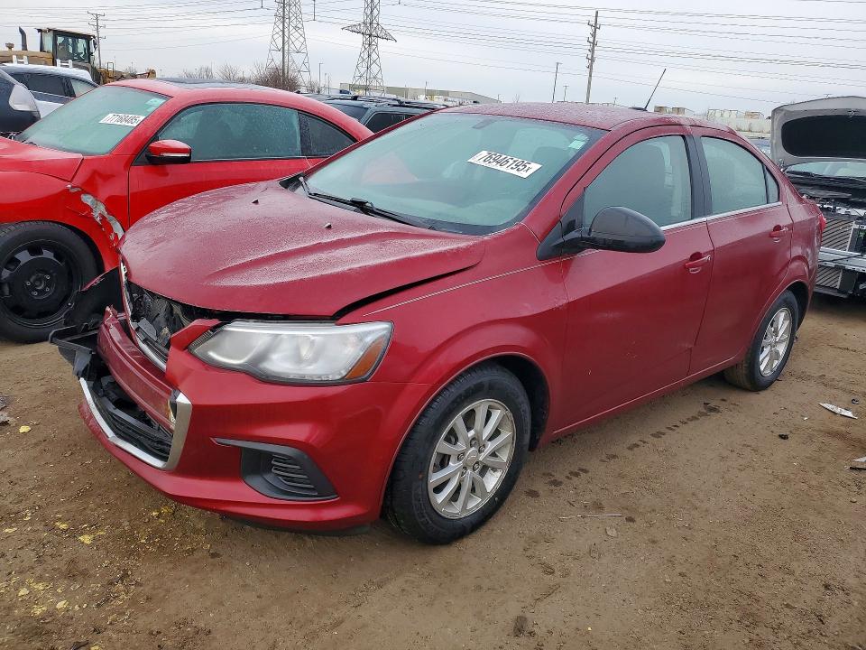 2020 CHEVROLET SONIC — VIN 1G1JD5SB2L4106587