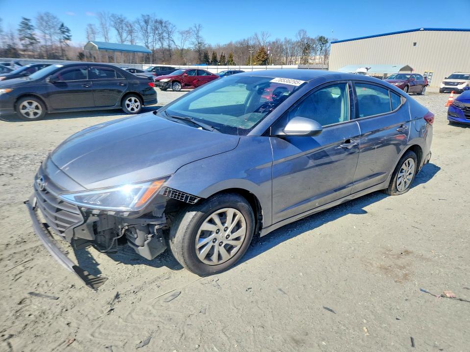 2019 HYUNDAI ELANTRA — VIN KMHD74LF5KU847785
