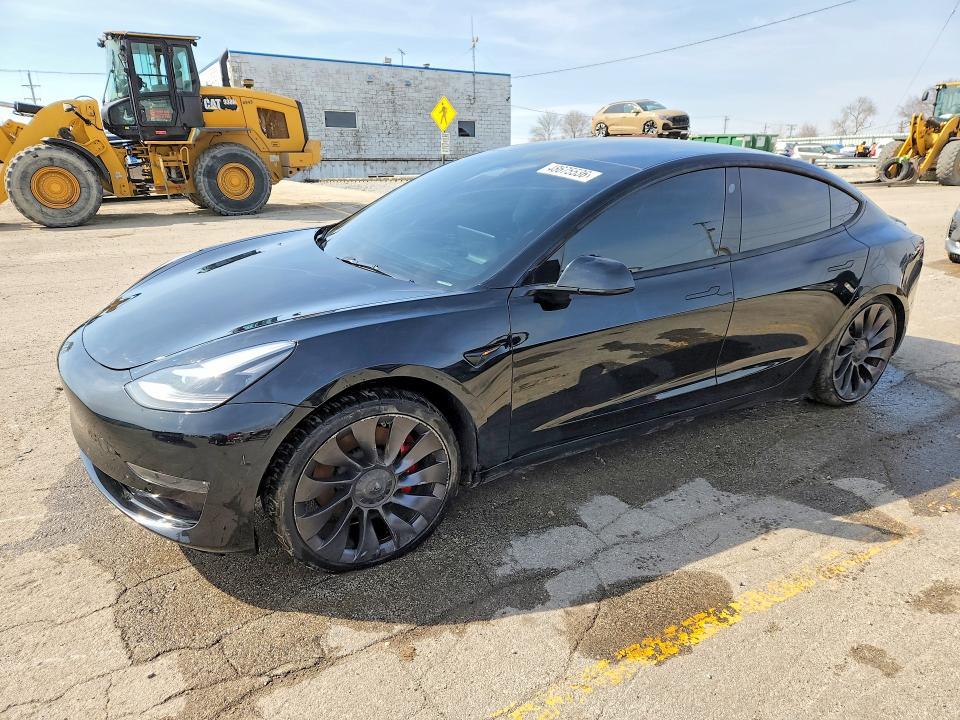 2022 TESLA MODEL 3 — VIN 5YJ3E1ECXNF135504