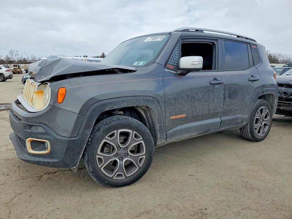 2016 JEEP RENEGADE L — VIN ZACCJBDT1GPD24427