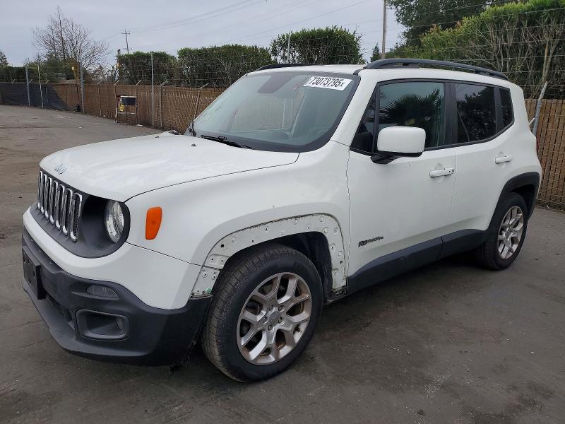 2017 JEEP RENEGADE L — VIN ZACCJABB2HPE92115