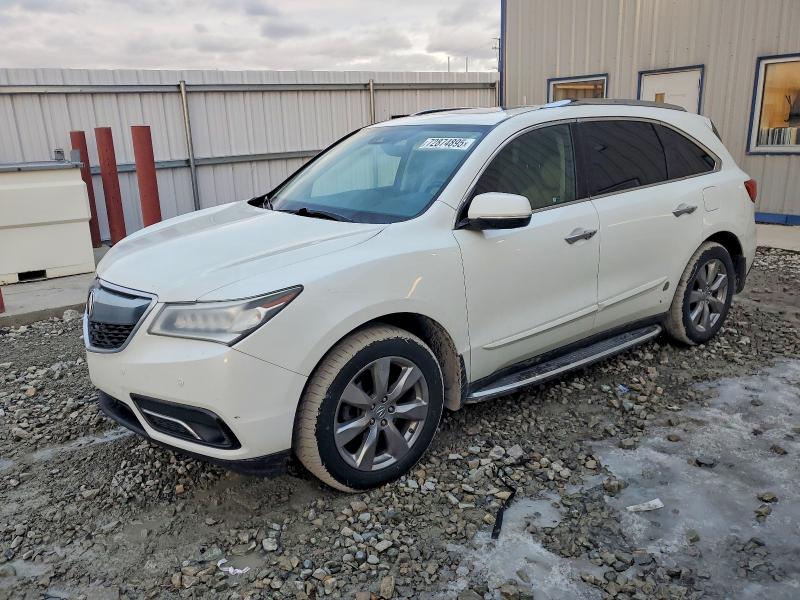 2016 ACURA MDX ADVANC — VIN 5FRYD4H92GB011528