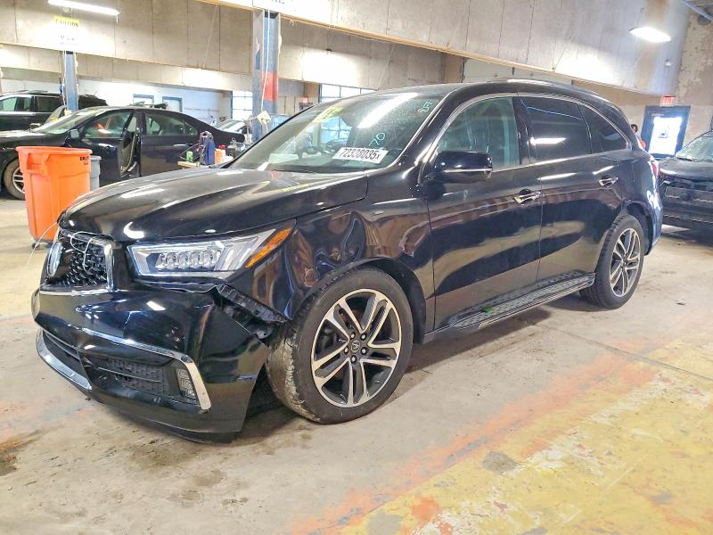 2017 ACURA MDX ADVANC — VIN 5FRYD3H8XHB001266