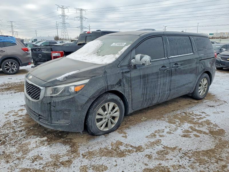 2018 KIA SEDONA L — VIN KNDMA5C13J6399338