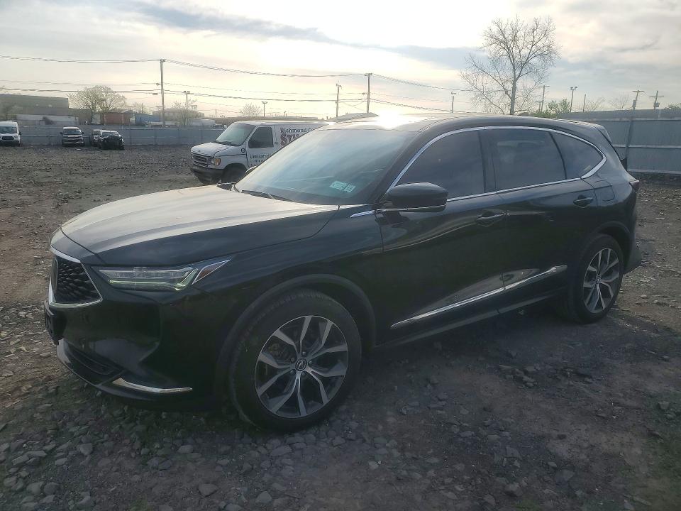 2022 ACURA MDX — VIN 5J8YE1H44NL007977