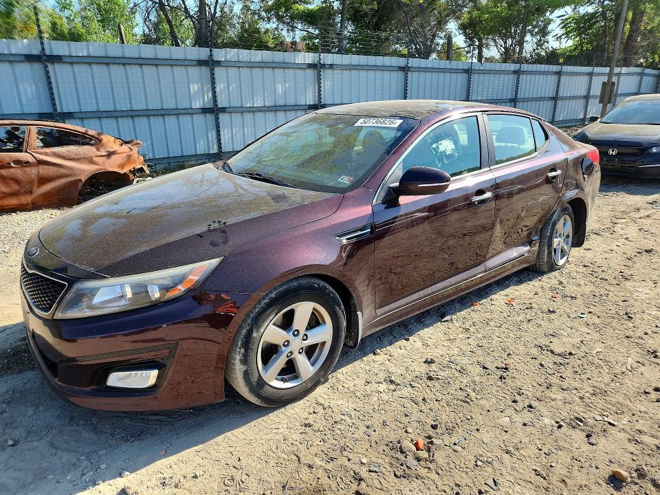 2015 KIA OPTIMA — VIN 5XXGM4A76FG428944
