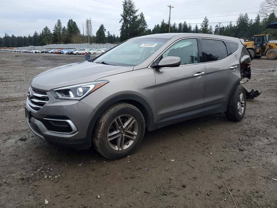 2017 HYUNDAI SANTA FE S — VIN 5NMZTDLB6HH002592