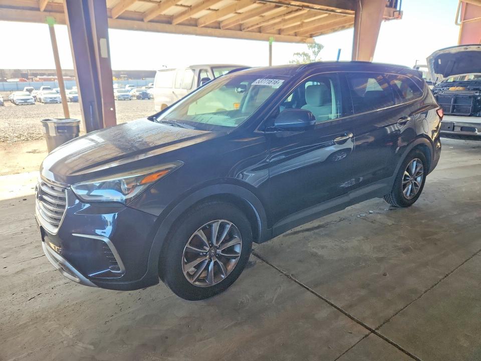 2017 HYUNDAI SANTA FE — VIN KM8SM4HF3HU191300